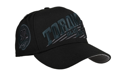 59FIFTY Toronto Blue Jays 30th Season Fitted Hat "Blackout" NE447