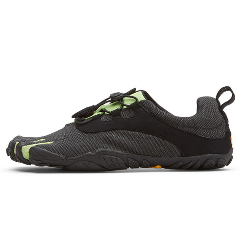 Women's V-Run Retro in Black Green Black
