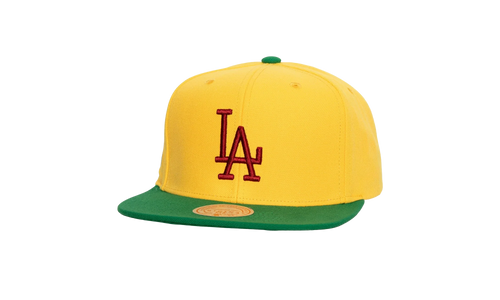 MLB Cooperstown Hometown Snapback Cap "Los Angeles Dodgers - Yellow" HHSS6683 LADYYPPPYELL