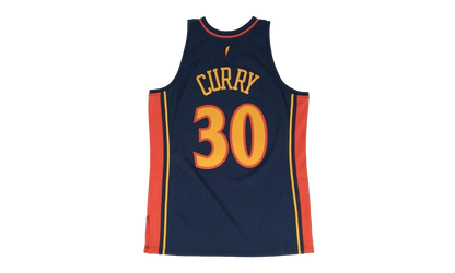 NBA Stephen Curry Swingman Road Jersey "2009 Golden State Warriors - Navy" SMJYGS18170 GSWNAVY09SCU