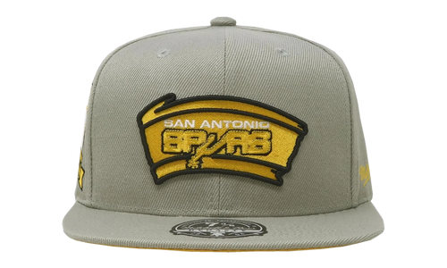 NBA Hardwood Classics Fitted Cap "San Antonio Spurs - Sunny Gray" 6HSFDX21134 SASGREY