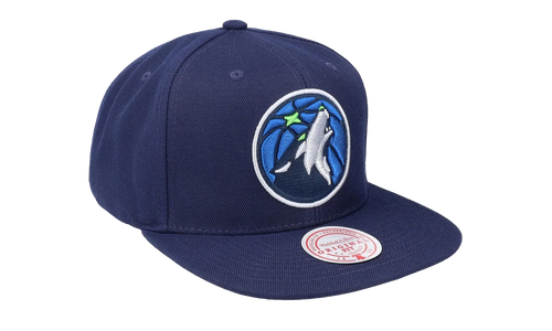 NBA Team Ground 2.0 Snapback Cap "Minnesota Timberwolves - Blue" HHSS3256 MTIYYPPPBLUE