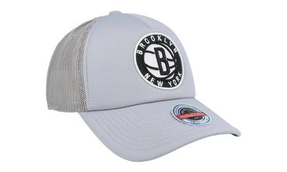 NBA Keep On Truckin Trucker Cap "Brooklyn Nets - Grey" 6HSSSH21352 BNEGREY