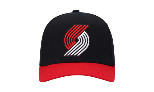 NBA Team 2 Tone 2.0 Stretch Snapback Cap "Portland Trail Blazers - Black / Red" HHSS3265 PTBYYPPPBKRD