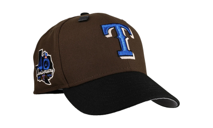 59FIFTY Texas Rangers 40th Anniversary Fitted Hat "Walnut / Black" NE396