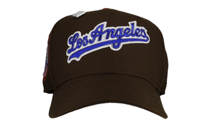 59FIFTY Los Angeles Dodgers 1984 Olympic Script Fitted Hat "Walnut" NE139