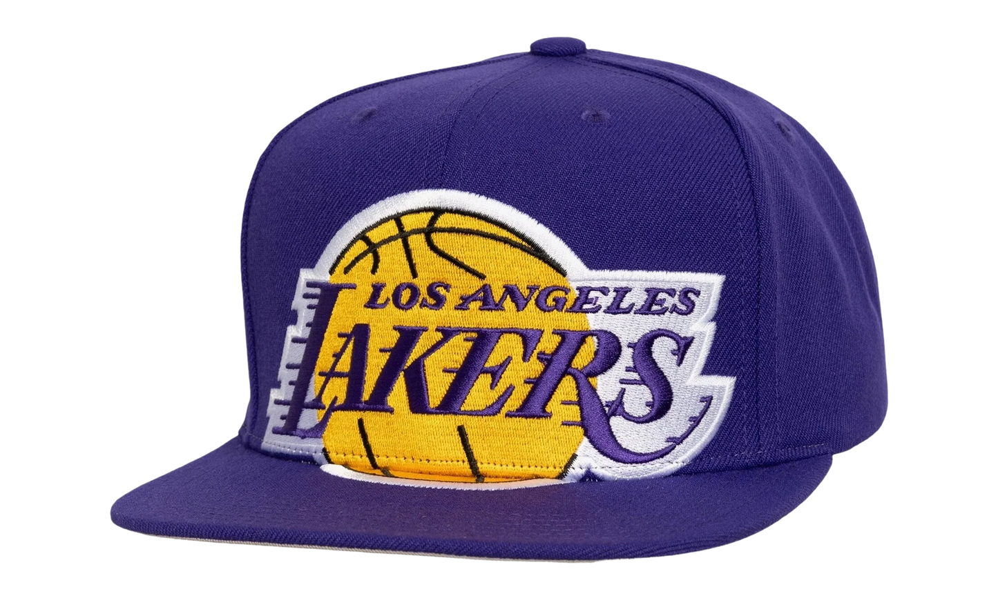 NBA XL Logo Snapback Cap "Los Angeles Lakers - Purple" HS9761 LALPURP