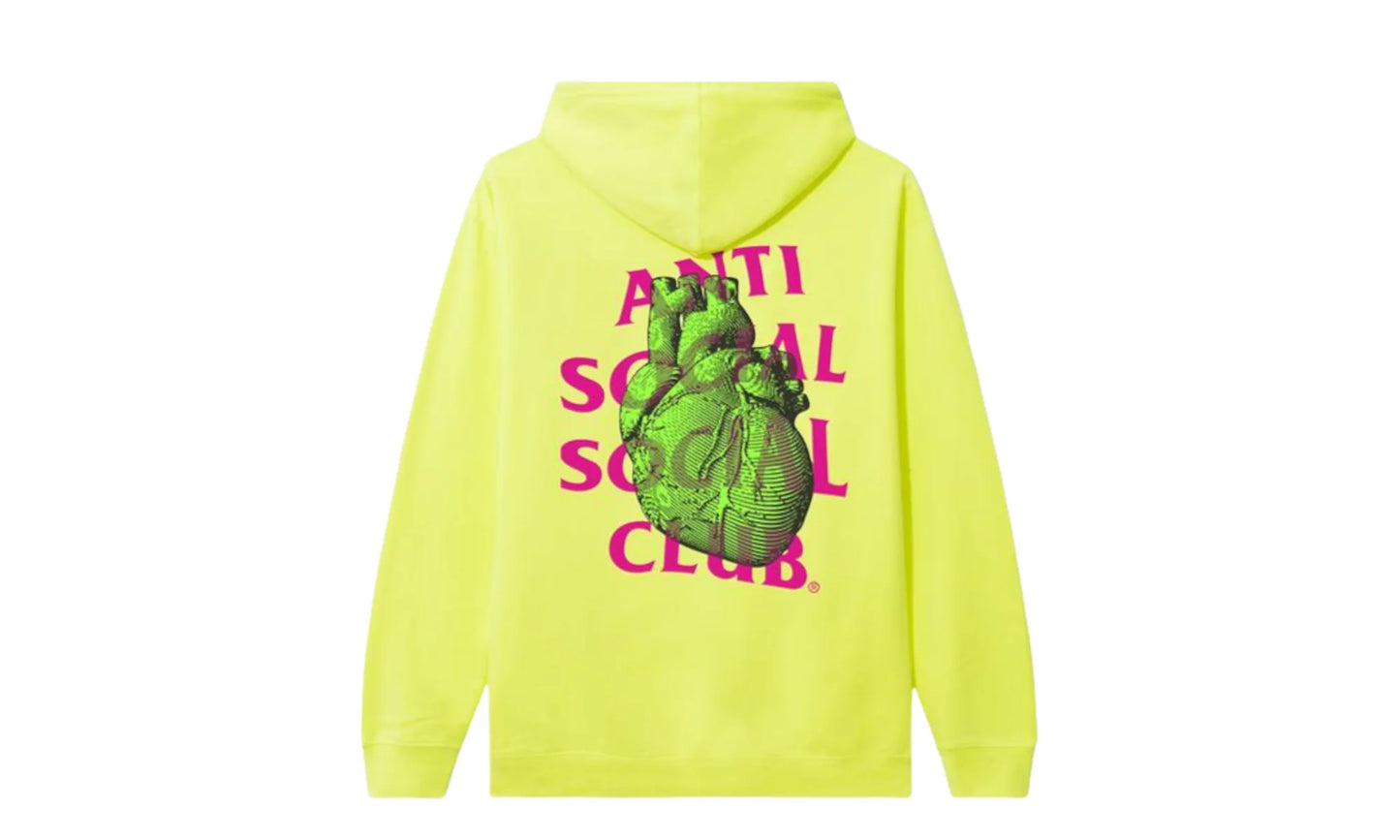 Pulse Check Hoodie "Safety Yellow - FW21 Collection" ASSCFW21 059