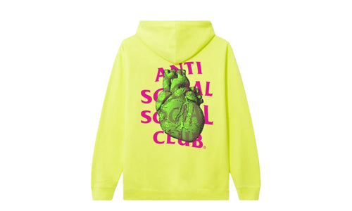 Pulse Check Hoodie "Safety Yellow - FW21 Collection" ASSCFW21 059