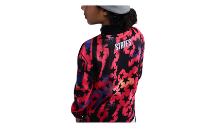 USMNT Goalkeeper Dri-FIT Football Shirt GS "Black / Bright Crimson" IO2675 010