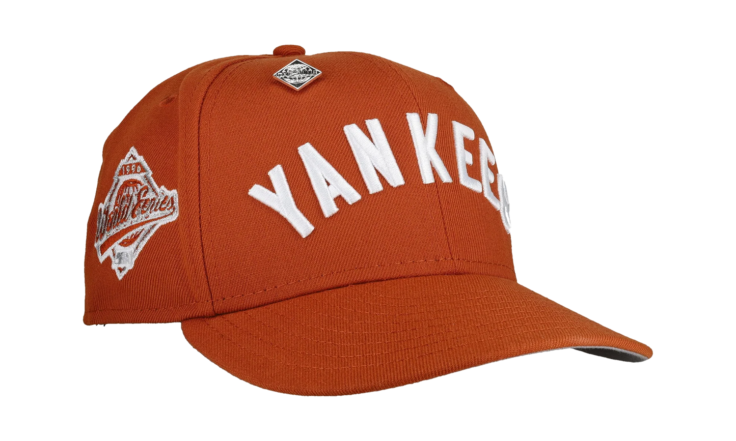 59FIFTY New York Yankees 1996 World Series Fitted Hat "Burnt Orange" NE238