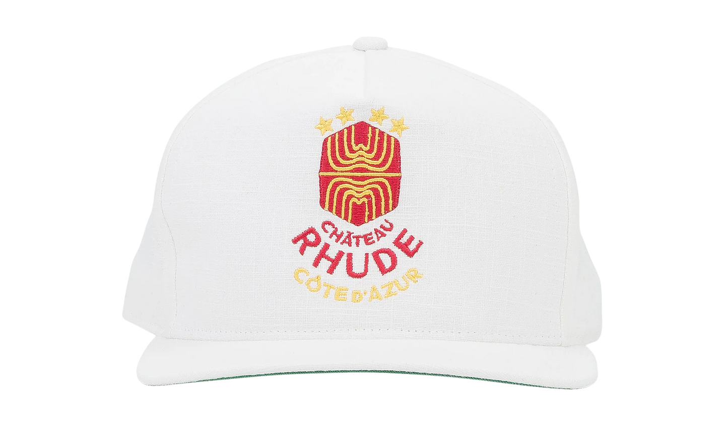 Azur Linen Baseball Cap "White" RHD-MACC-0005