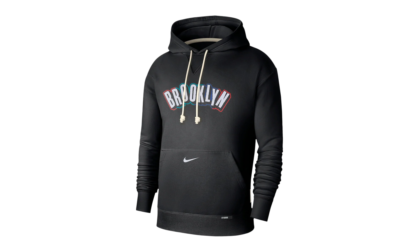 NBA Nets Dri-Fit Standard Issue City Edition Hoodie "Black" FZ0475 010