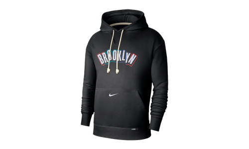 NBA Nets Dri-Fit Standard Issue City Edition Hoodie "Black" FZ0475 010
