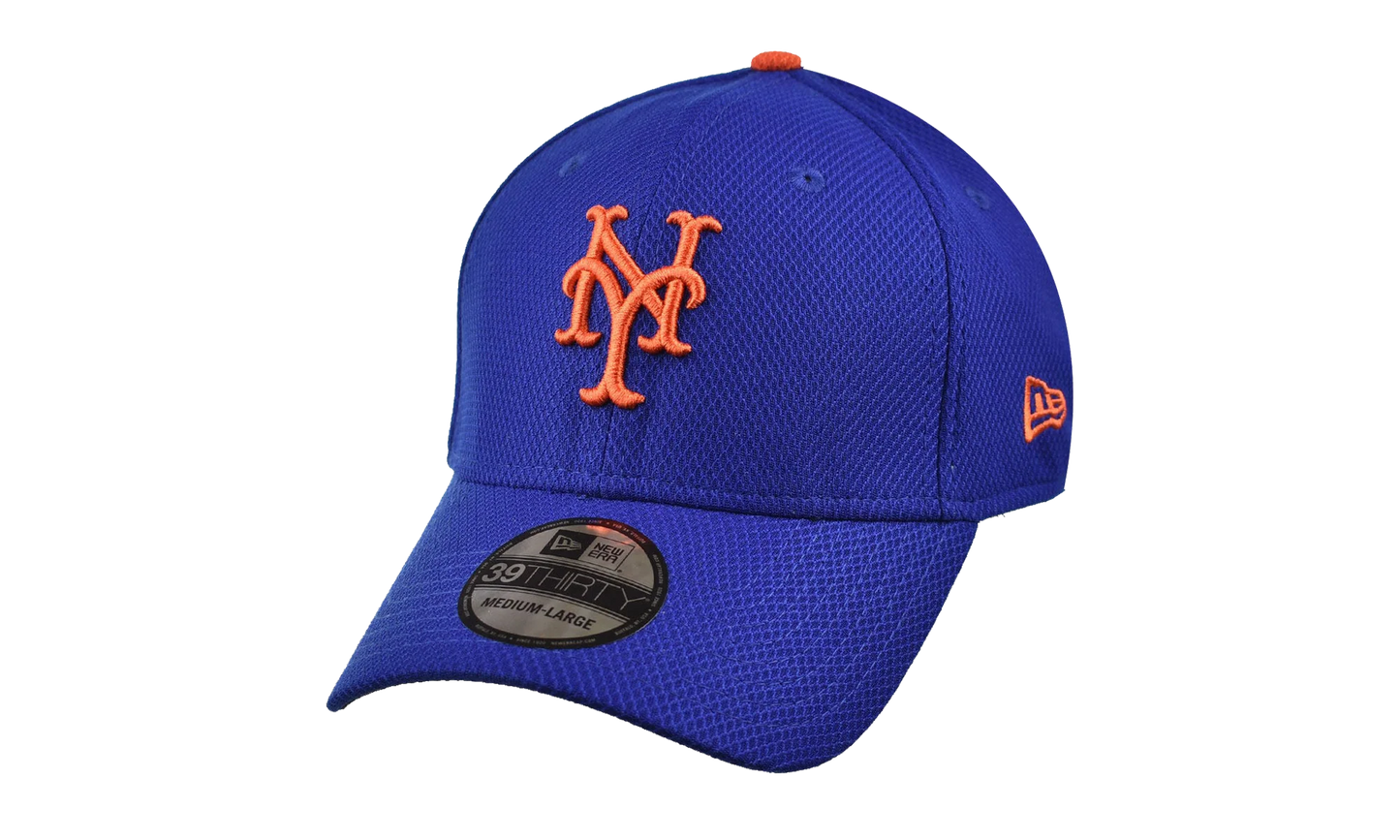 39THIRTY New York Mets Classic Stretch Fit Hat "Blue / Orange" NE411