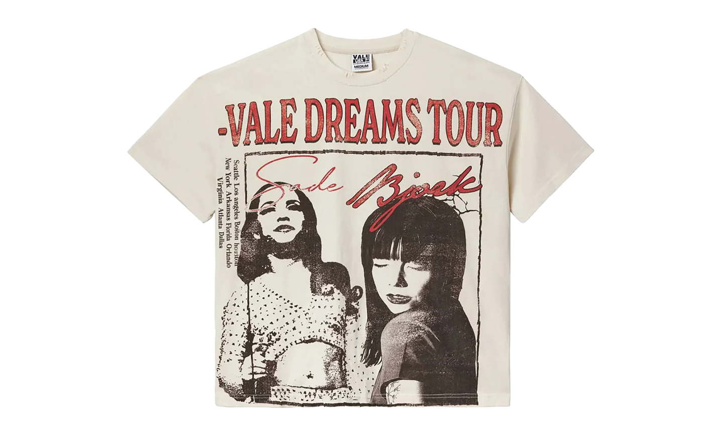 Valley Tour Creme Tee "Cream'" VAL93