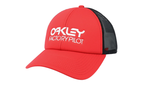 Factory Pilot Trucker Hat "Redline / Uniform Grey" FOS900510 9S6