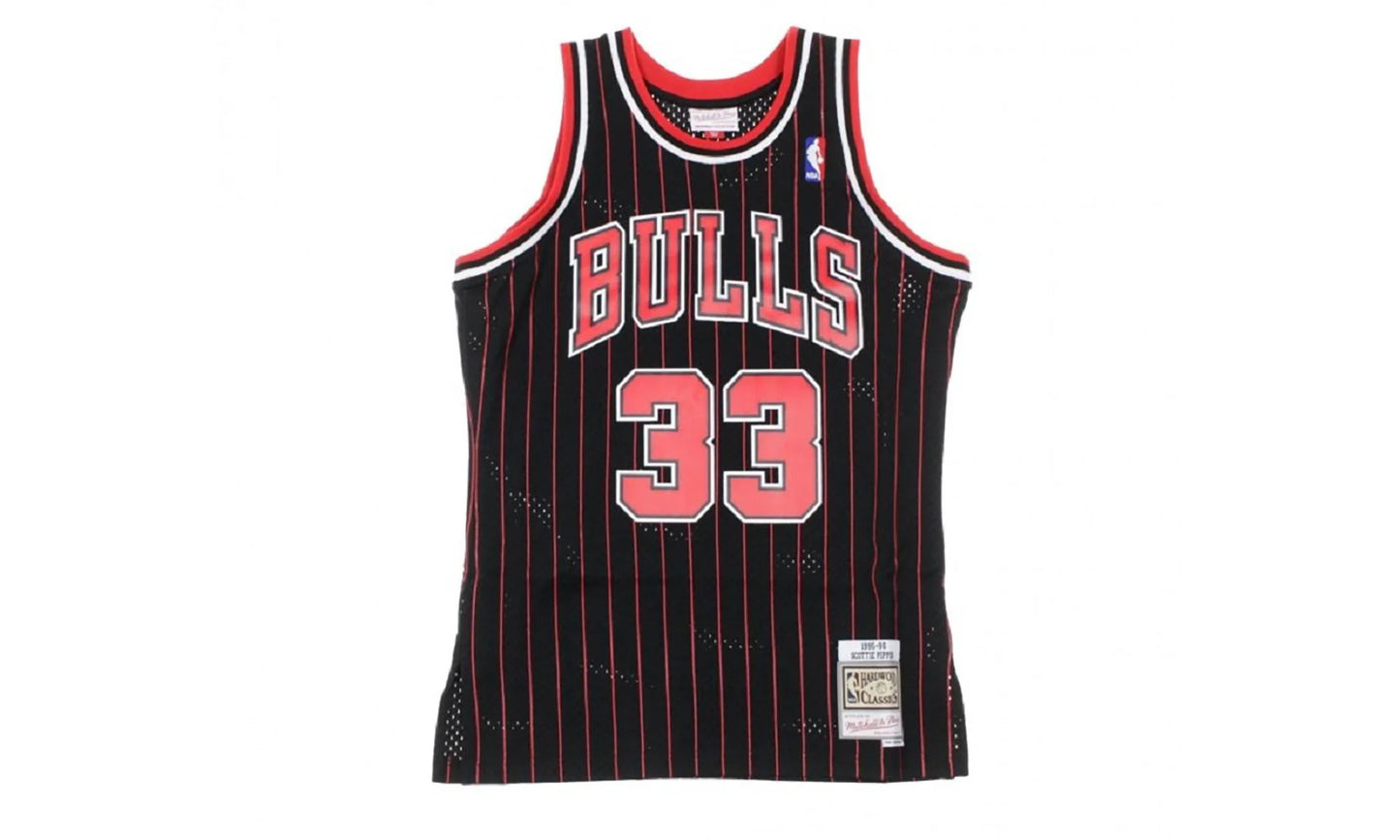 NBA Scottie Pippen Swingman Alternate Jersey "1995 Chicago Bulls - Black" SMJYGS18149 CBUBLCK95SPI