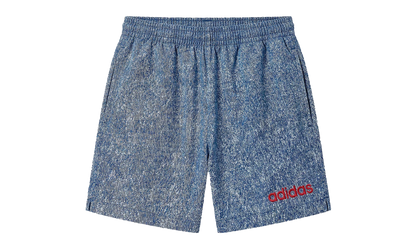 Denim Graphic Nylon Short "USA" KB2804
