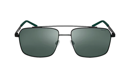 Traveler Strike Polarized Sunglasses "Matte Black Anodized" IB3675X 010