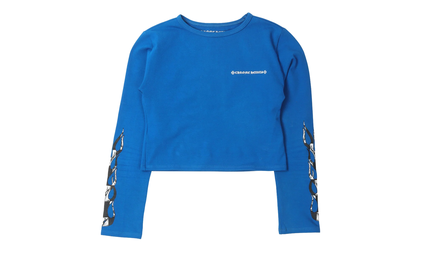 Matty Boy Crop Shirt "Blue" CHRM0765