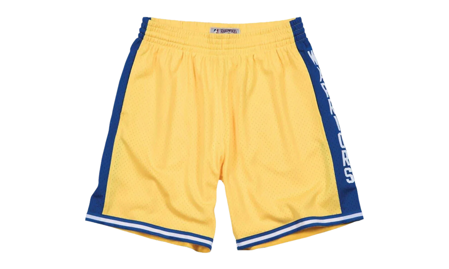 NBA Swingman Shorts "1974-75 Golden State Warriors - Yellow" 540B3A97GSWQPV