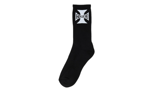 Logo Socks "Black / White" PF25SO027503028