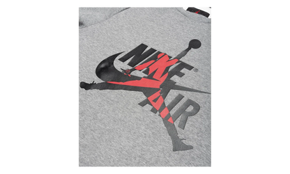 Air Jordan Jumpman Classics Crewneck Sweatshirt "Carbon Heather / Black" BV6006 091