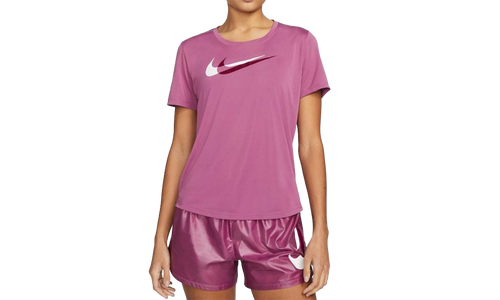 Dri-FIT Swoosh Run Short-Sleeve Running Top"LIGHT BURGUNDY" DD6478 507