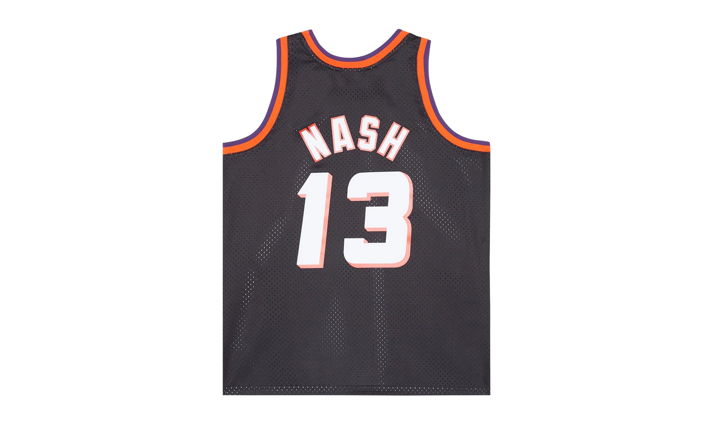 NBA Steve Nash Swingman Alternate Jersey "1996 Phoenix Suns - Black" SMJYGS18203 PSUBLCK96SNA