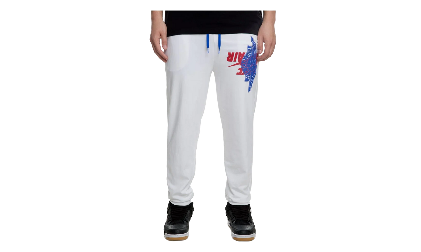Air Jordan Jumpman Wings Classic Fleece Pants "White" BQ8470 100