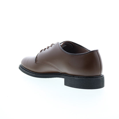 Altama Uniform Oxford 608004 Mens Brown Wide Oxfords Plain Toe Shoes