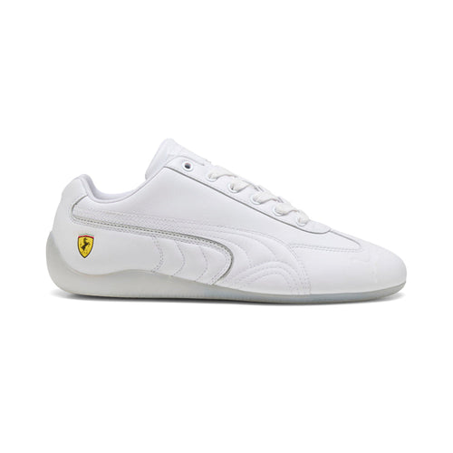 Scuderia Ferrari Speedcat Miami White Lace Up Sneakers
