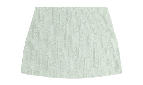 Vera Monogram Towel Skirt "Moss" khw060341 4008