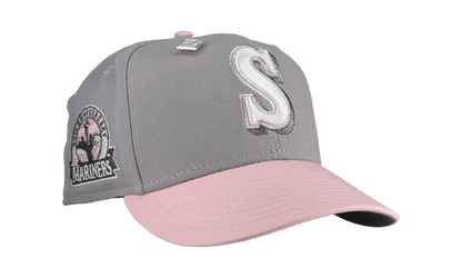 59FIFTY Seattle Mariners 30th Anniversary Fitted Hat "Gray / Pink" NE374