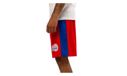 NBA Swingman Basketball Shorts "2000-01 Los Angeles Clippers - Red" LACSCAR00
