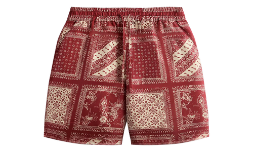 Silk Twill Lewis Shorts "Bitters" KHM060592 697
