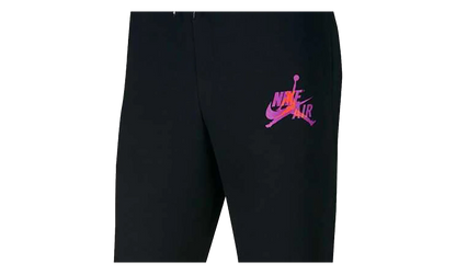 Air Jordan Jumpman Classics Fleece Pant "Black / Vivid Purple / Orange" BV6008 011