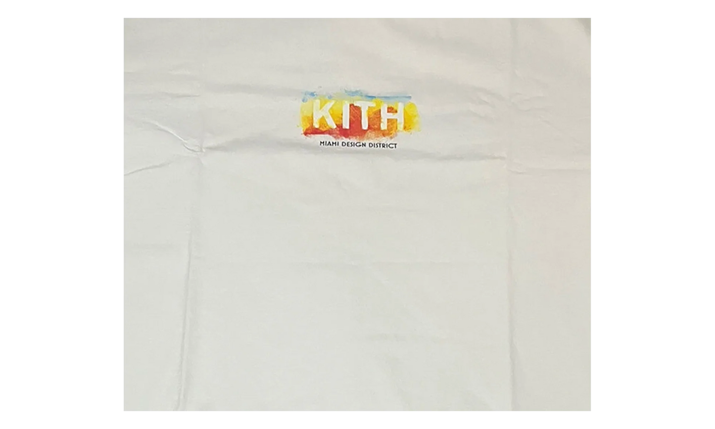 Miami Design District T-Shirt "White / Multicolor" KITH242