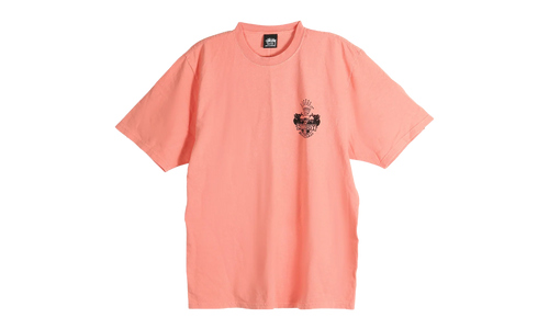 Built To Last Pig Dyed Tee "SHERBERT" 1905125 SHER