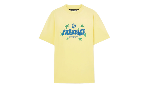Striped Shoulder Logo Short Sleeve T-Shirt "Multicolor" PMAA071S22JER0014525