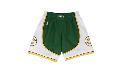 NBA Swingman Road Shorts "2007-08 Seattle SuperSonics - Dark Green" SMSHGS18254 SSUDKGN07