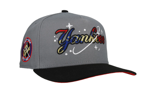 9FIFTY New York Yankees 50th Season A Frame Snapback Hat "Celestial Cosmic / Grey" NE279