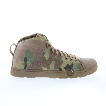 Altama Maritime Mid 333000 Mens Green Mesh Lace Up Casual Dress Boots
