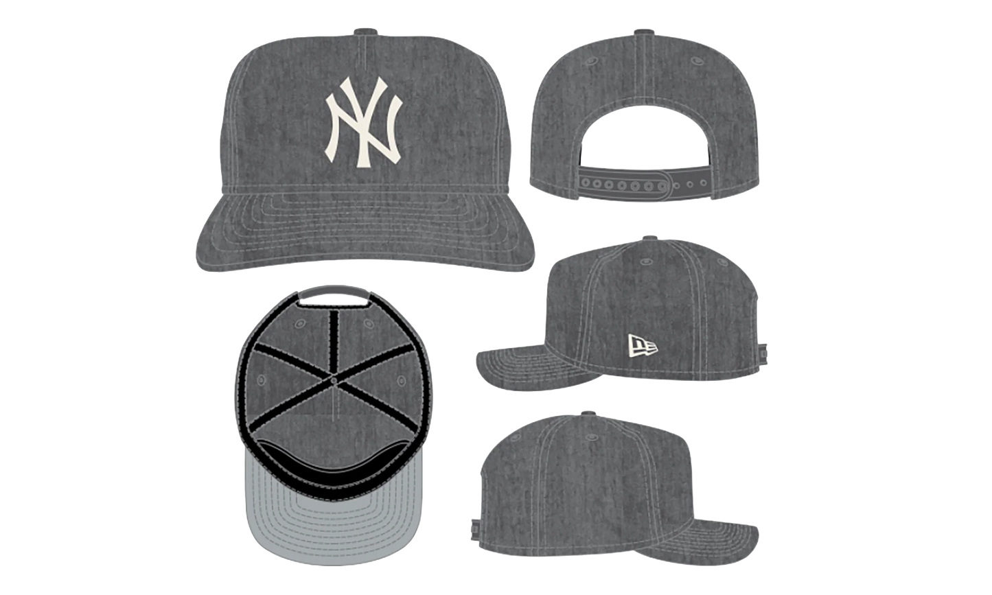9TWENTY New York Yankees Snapback Hat "Graphite Nylon" NE285