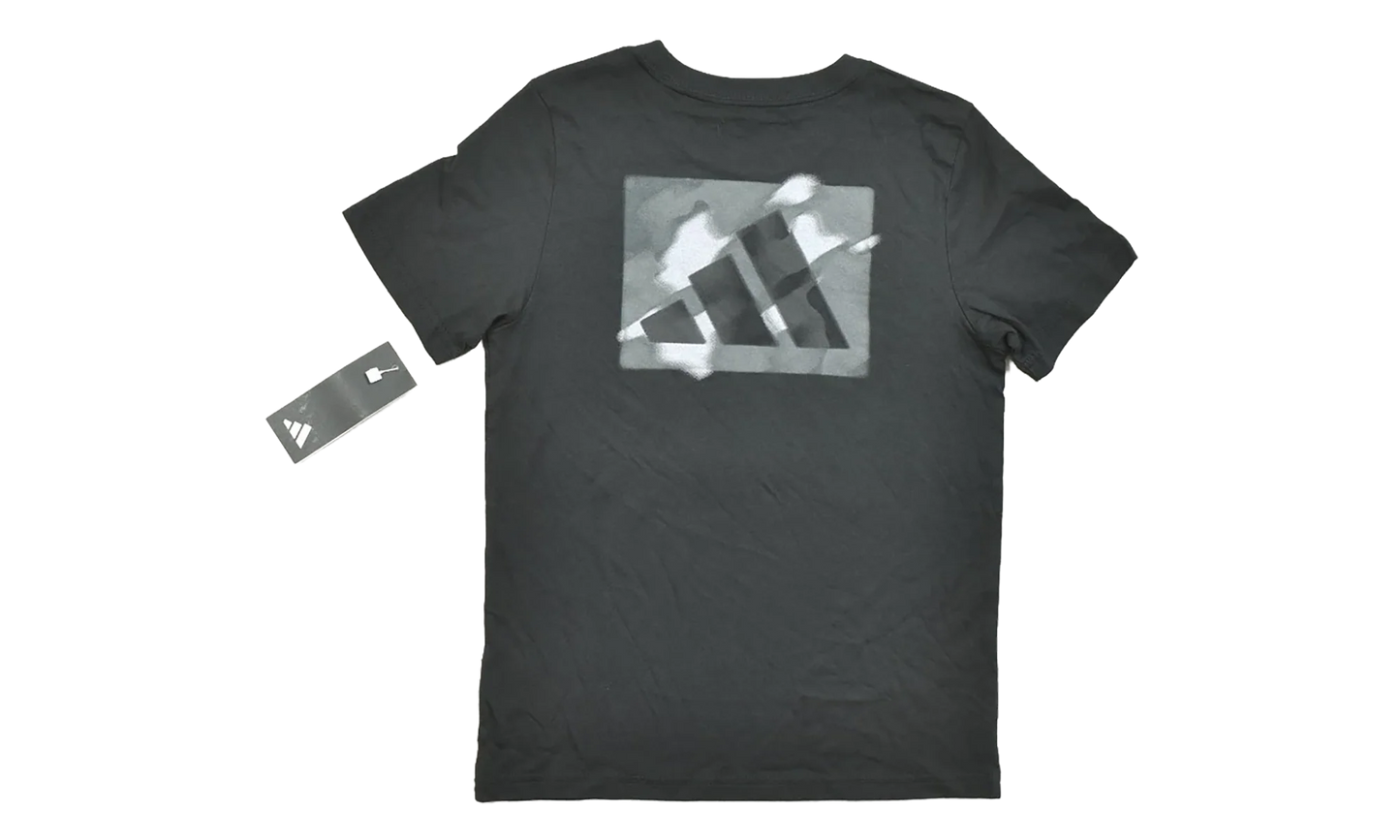 SHORT SLEEVE BLURRED CAMO TEE GS "White/ Blurred Camo" AA8115