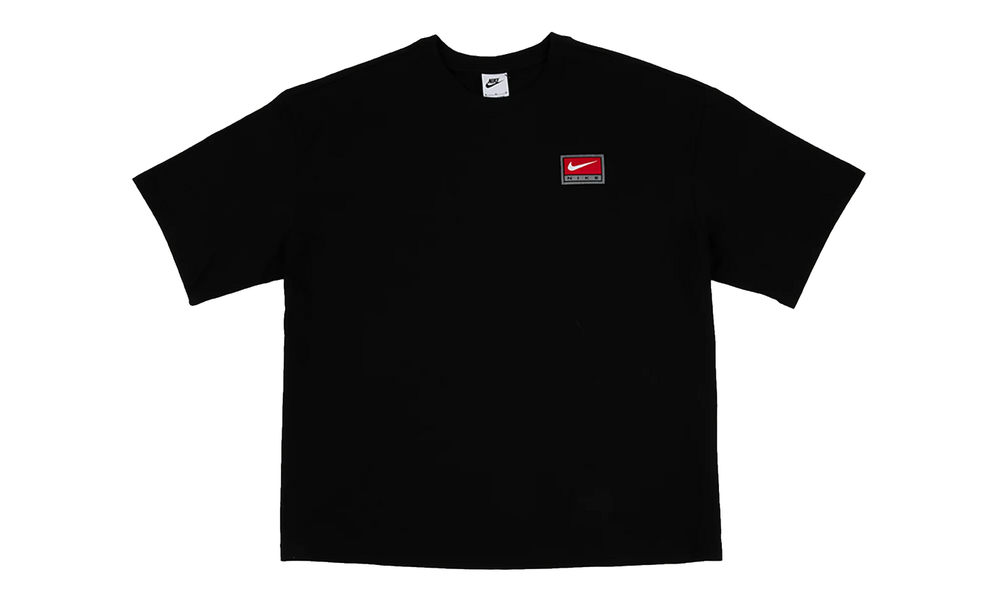 Life Short-Sleeve Boxy Knit Top "Black" II4379 010
