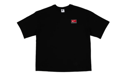 Life Short-Sleeve Boxy Knit Top "Black" II4379 010
