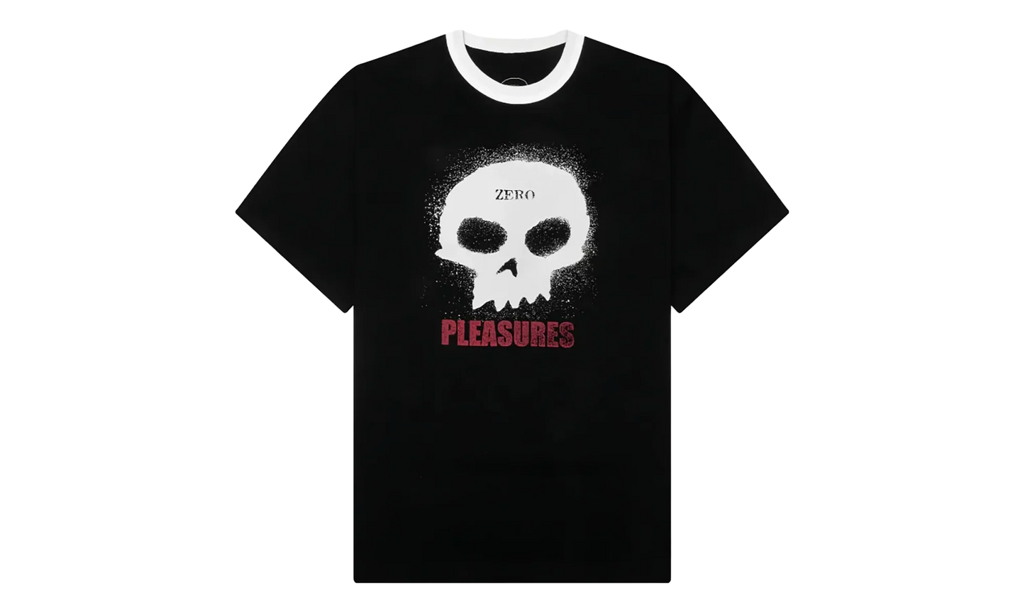 Single Skull Heavyweight SS Tee "Zero - Black" P26SPZ006-BLK