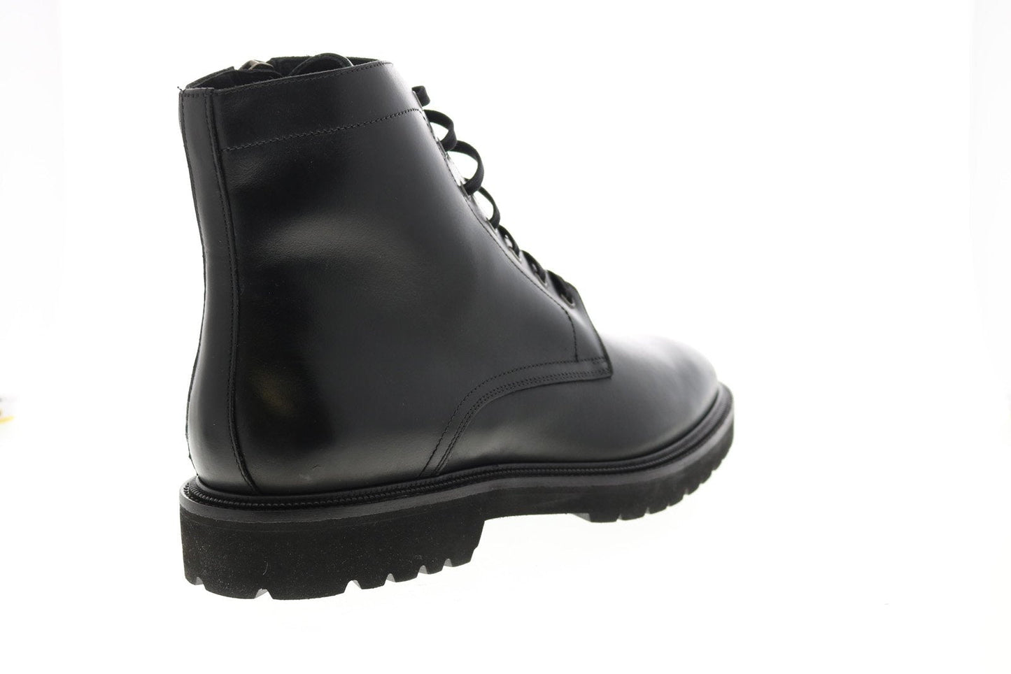 Aquatalia Patrizio Calf 34M0935-BLK Mens Black Leather Casual Dress Boots